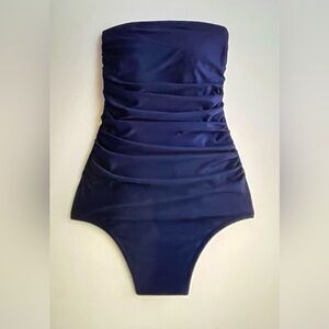 J Crew Strapless Swimsuit